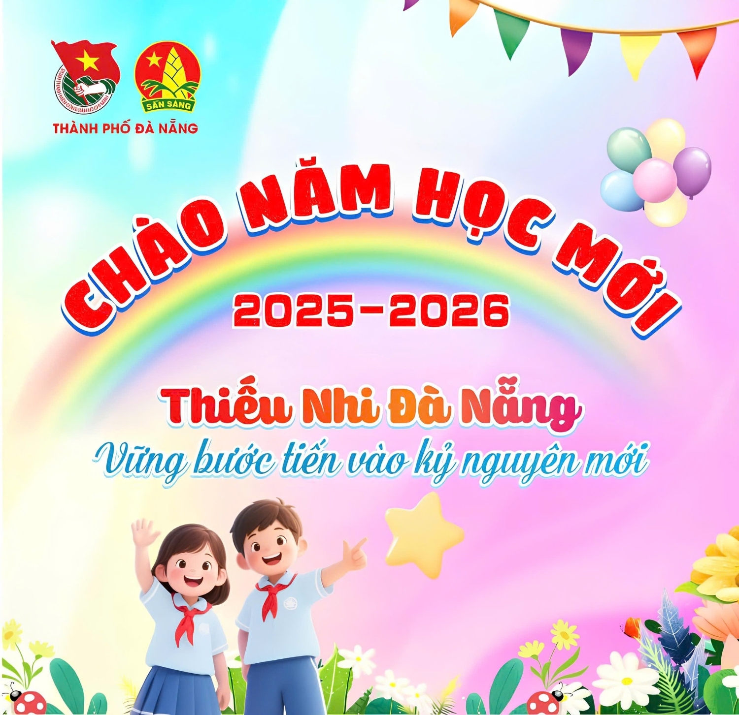 Chào năm học mới 2025-2026. Thiếu nhi Đà Nẵng Vững bước tiến vào kỷ nguyên mới