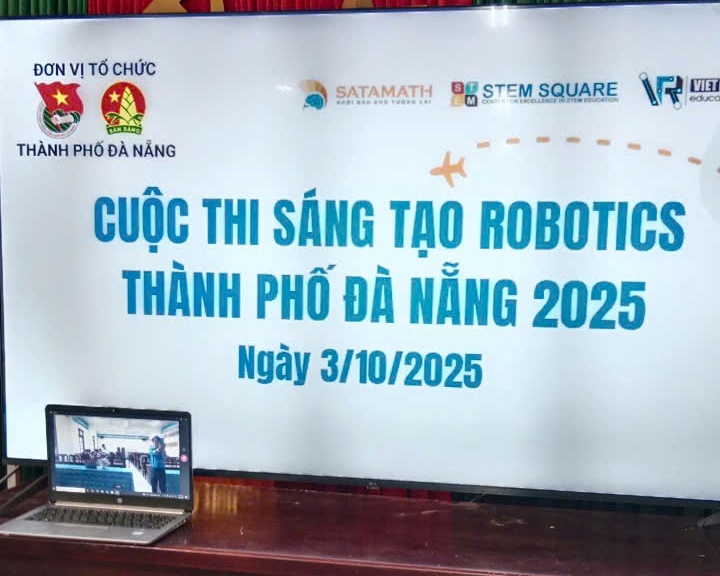 Học sinh trường THCS Nguyễn Trãi tích cực tham gia  Sáng tạo Robotics Thành phố Đà Nẵng lần thứ I, năm 2025