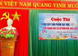 CUỘC THI TRƯNG BÀY SẢN PHẨM DẠY HỌC STEM...